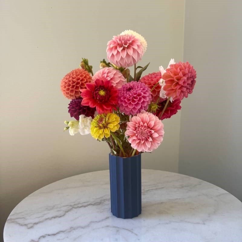 Mini Millie Vase in navy