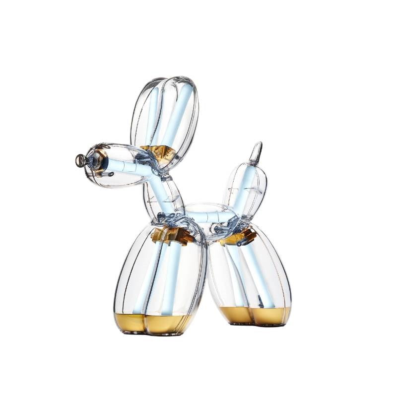 Lexon x Jeff Koons Balloon Dog Lamp in gold