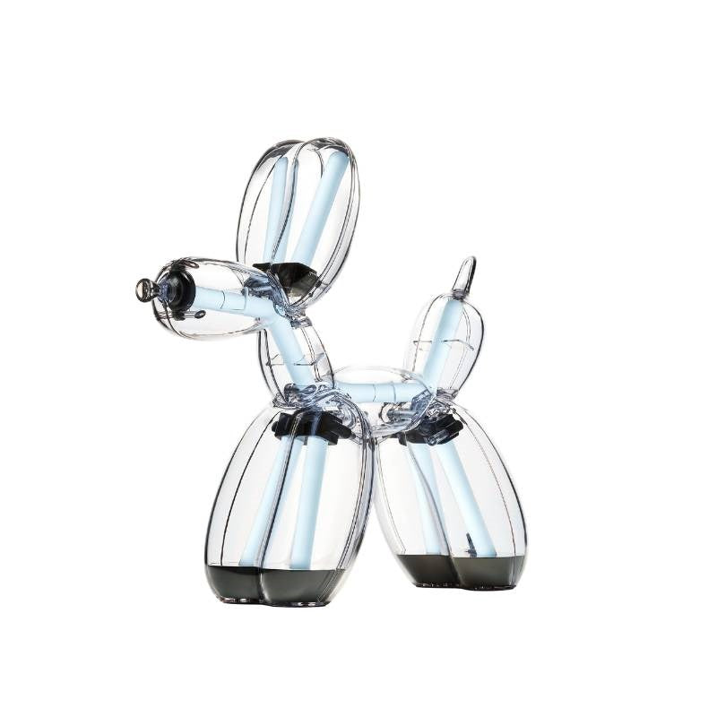Lexon x Jeff Koons Balloon Dog Lamp in platinum
