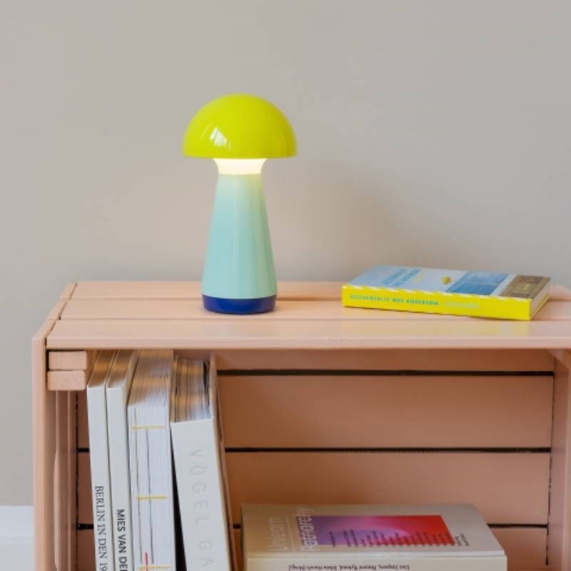 Bobbi Table Lamp in yellow