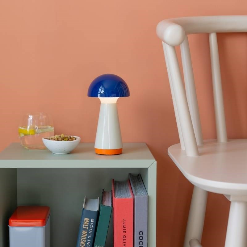 Bobbi Table Lamp in blue