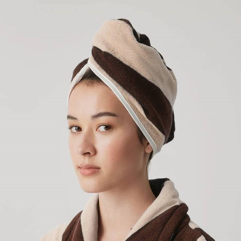 Hair Wrap in tiramisu
