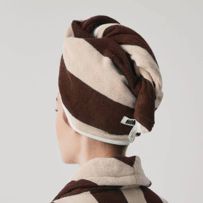 Hair Wrap in tiramisu