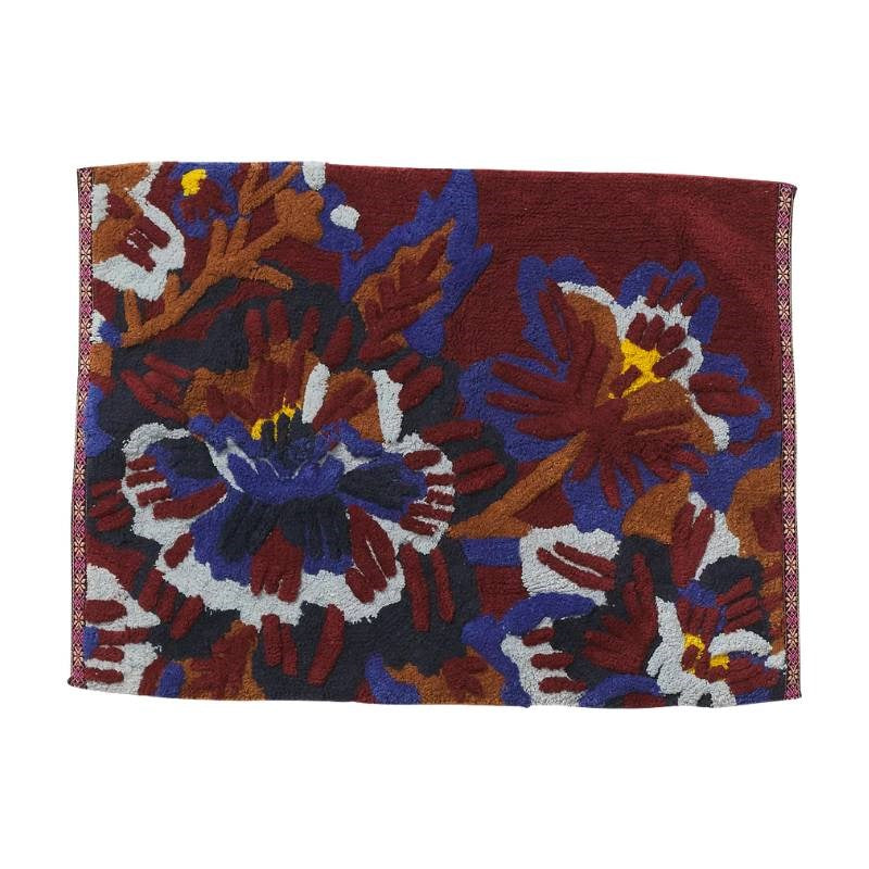 Eliza Bath Mat in rosewood