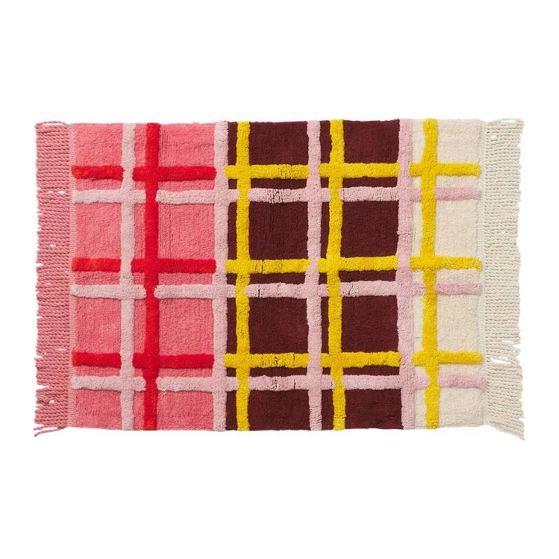 Karina Bath Mat in rosewood