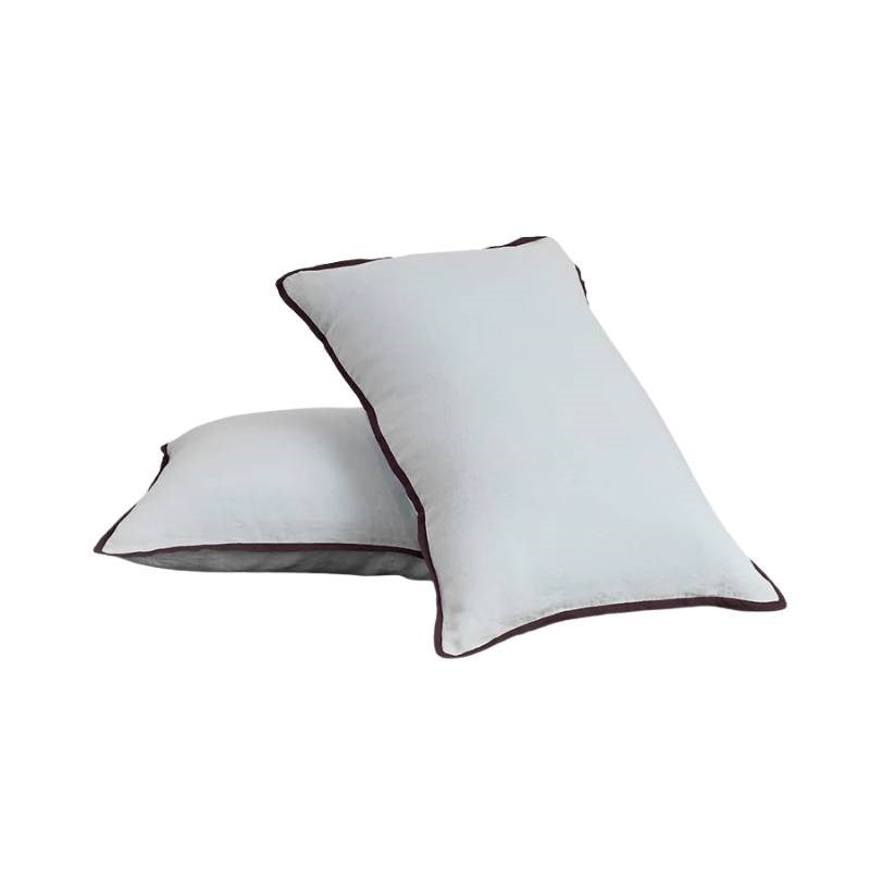 Linen Pillowcase Pair in breeze