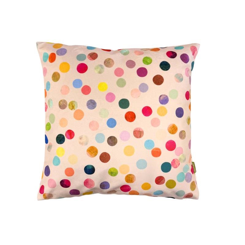 Sweet Sprinkles Velvet Cushion Cover 43cm in vanilla cream