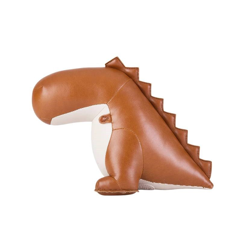 Dinosaur Bookend in tan