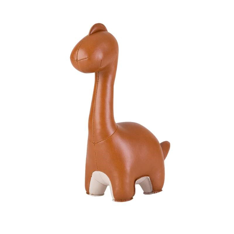 Brontosaurus Bookend in tan