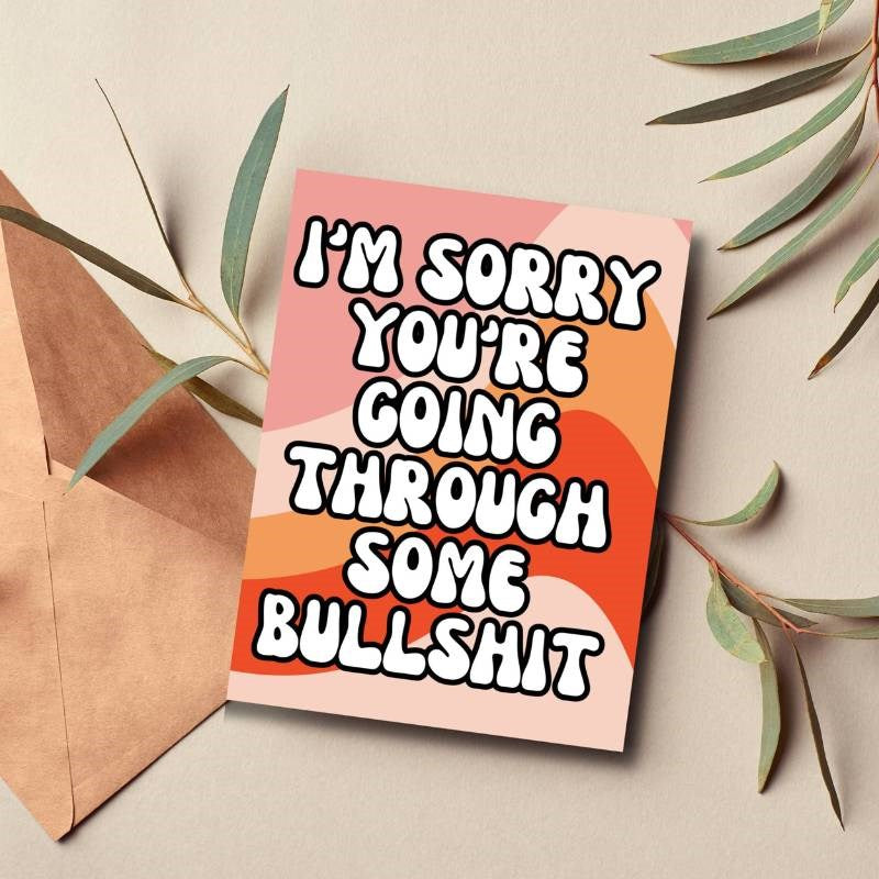 Tough Times Card