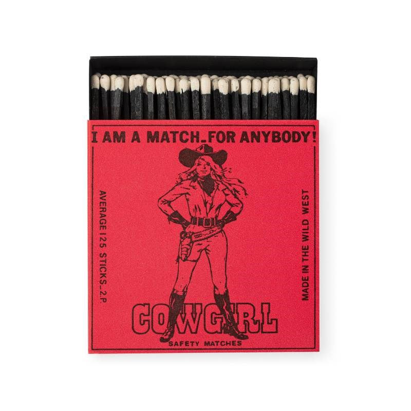 Cowgirl Safety Matches