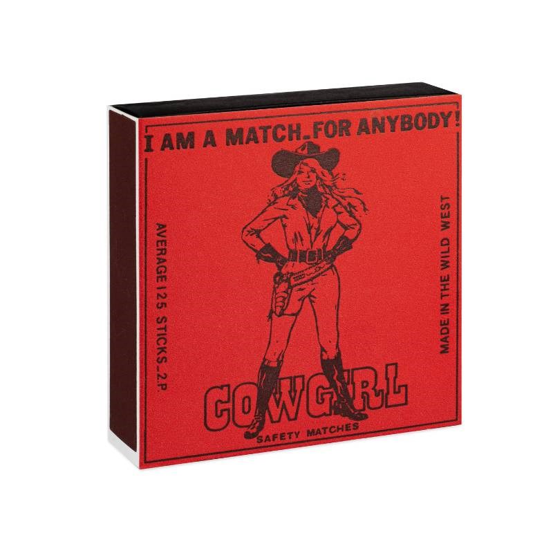 Cowgirl Safety Matches
