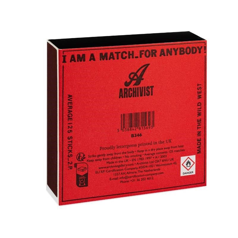 Cowgirl Safety Matches