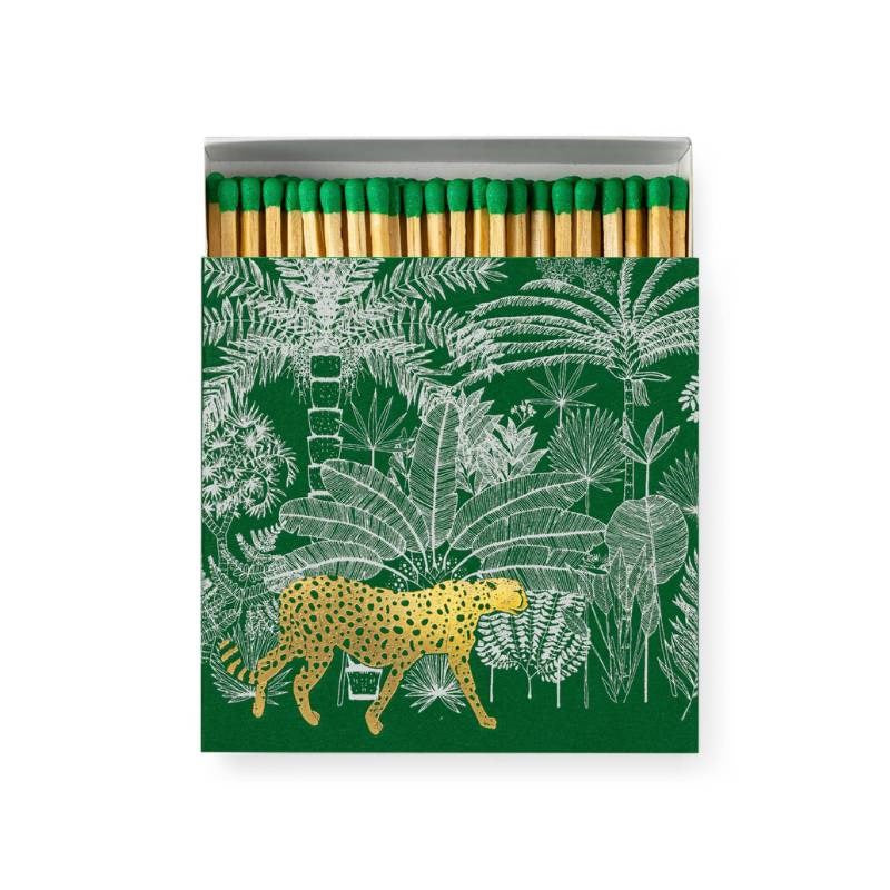Green Cheetah Safety Matches