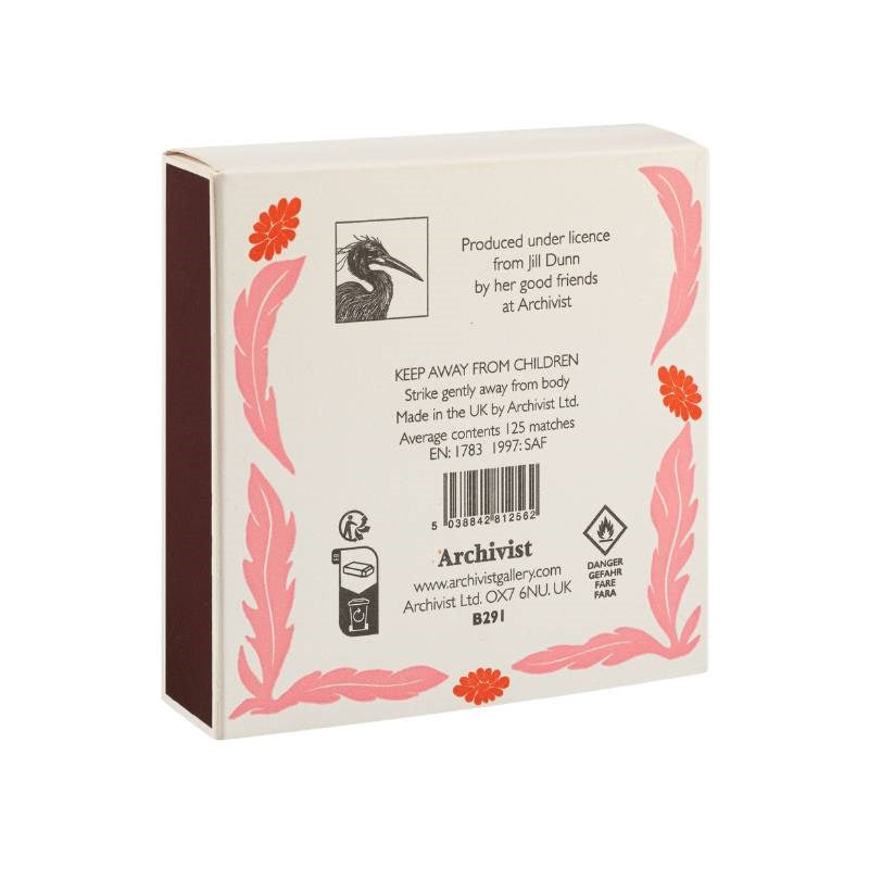 Botanical Heart Safety Matches