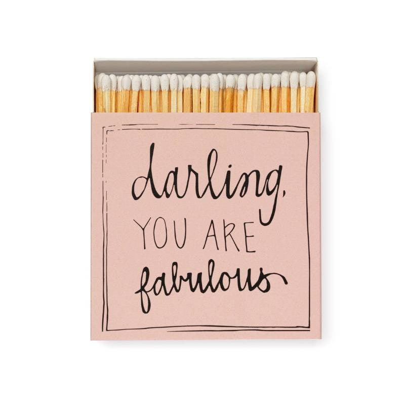 Darling You Are Fabulous Safety Matches