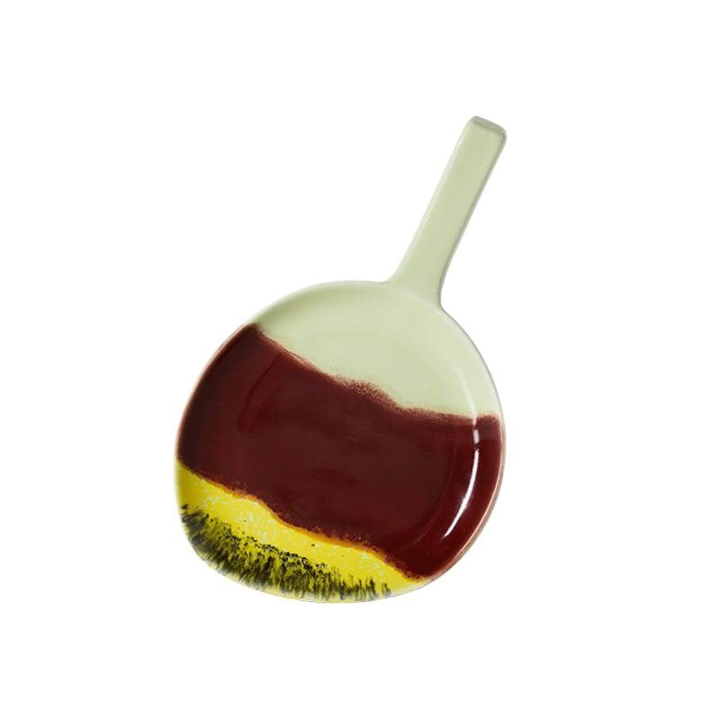70s Ceramics: Platter in cherry