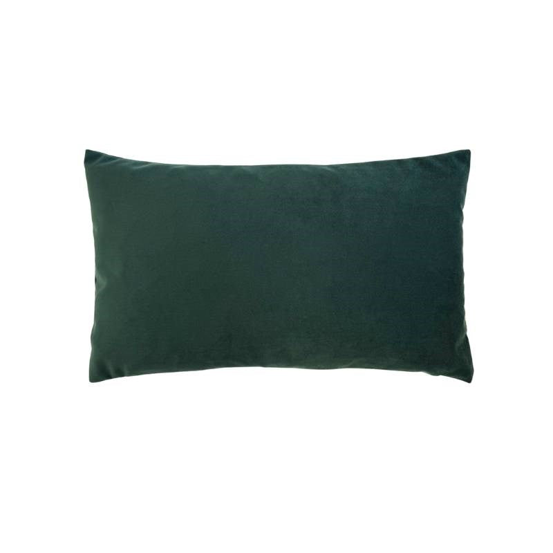 Plush Velvet Cushion Cover 50x30cm in forest
