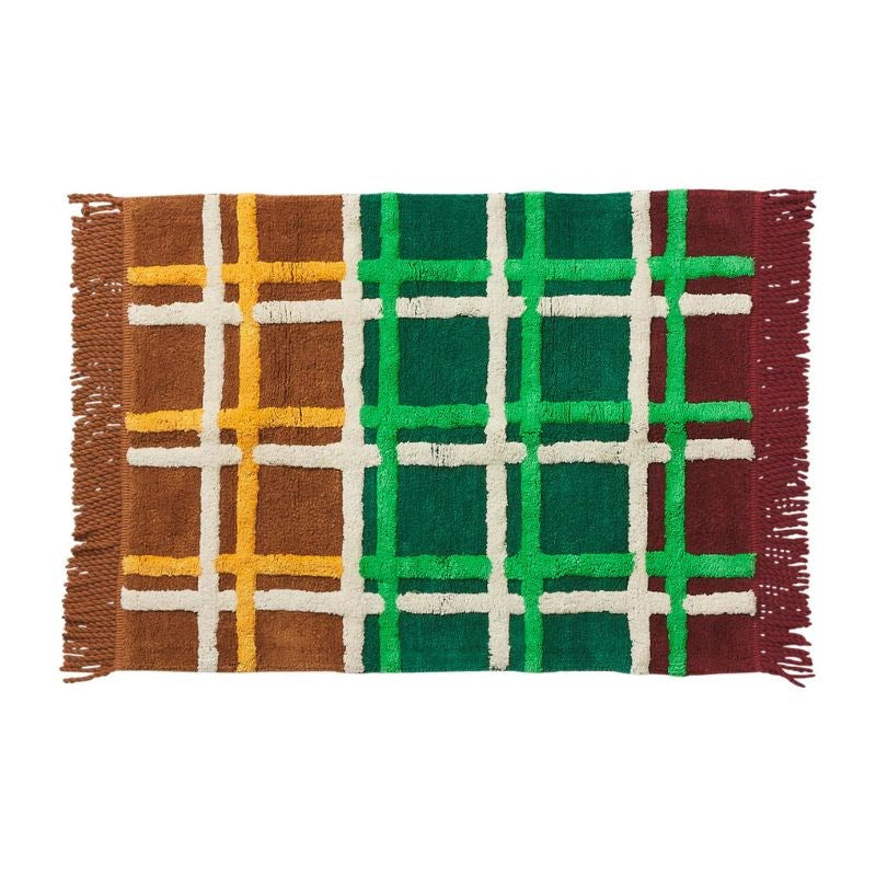 Karina Bath Mat in verdant