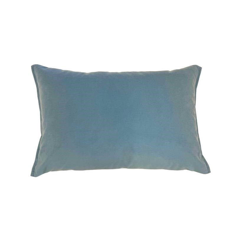 Abacus Flower Cushion cover 60x40cm in powder blue