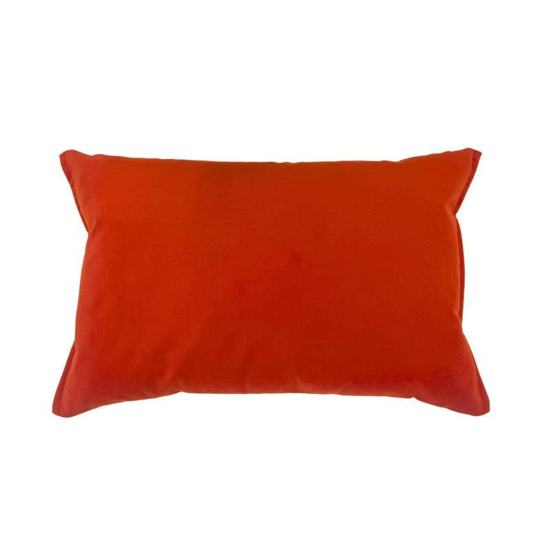 Abacus Flower Cushion cover 60x40cm in tomato red