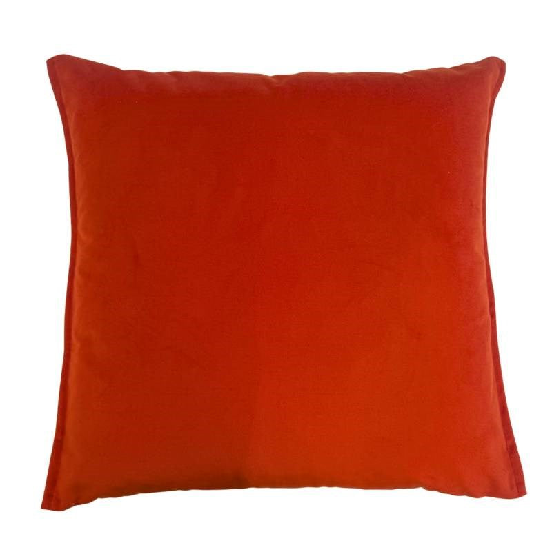 Abacus Flower Cushion cover 60cm in tomato red