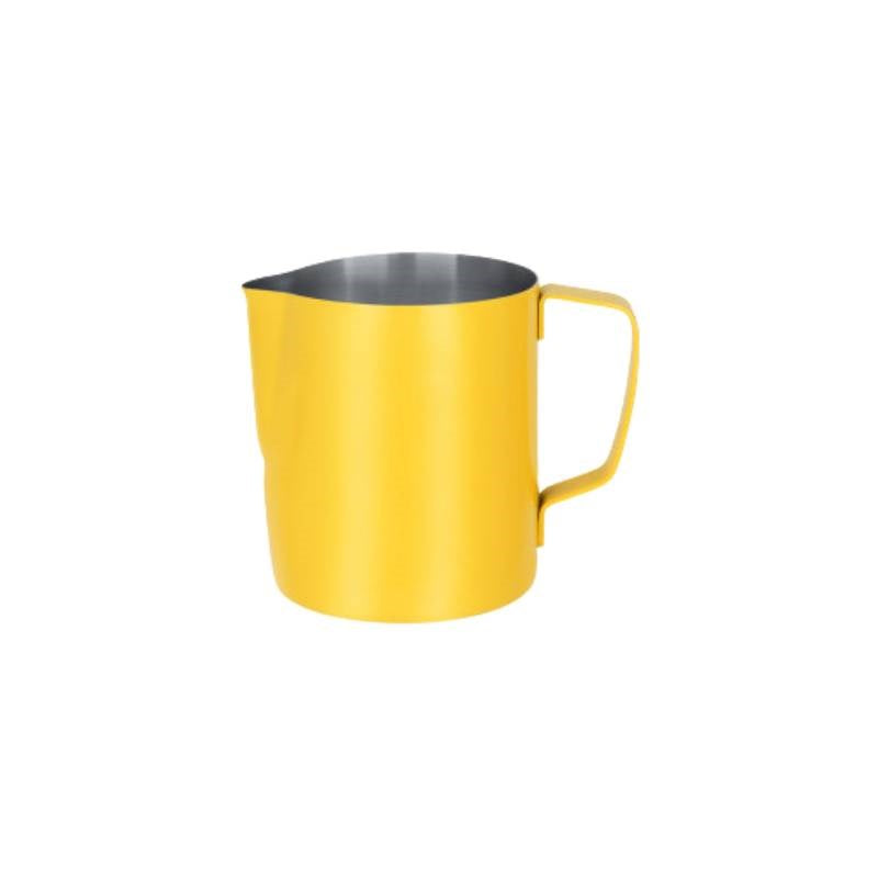 Milk Frothing Jug 600ml in yellow