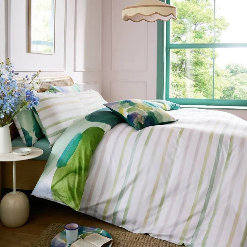 Lochaber Bedding Set in sea