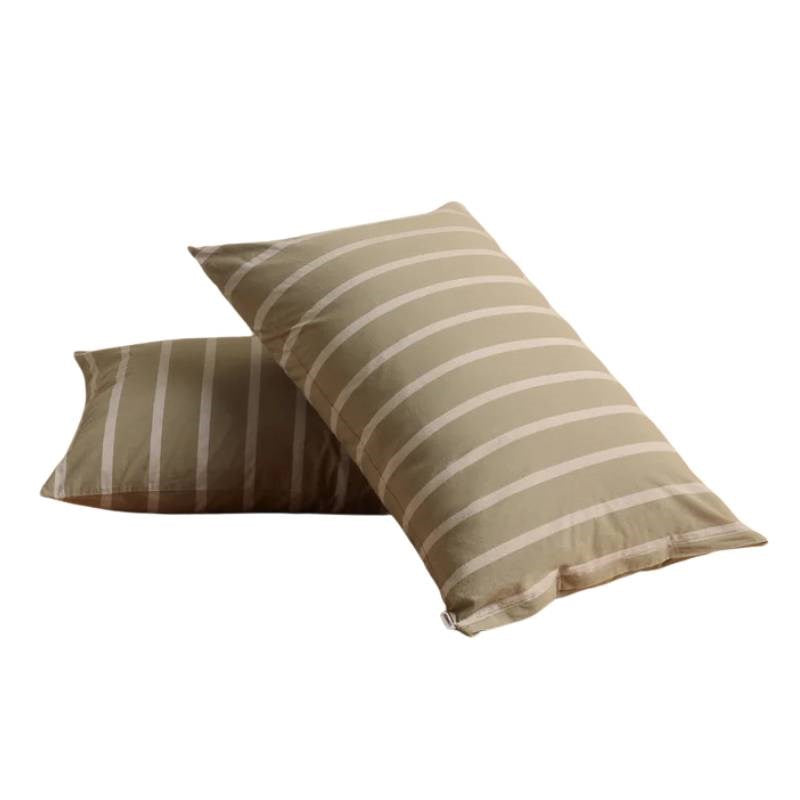 Pillowcase Pair in sage stone