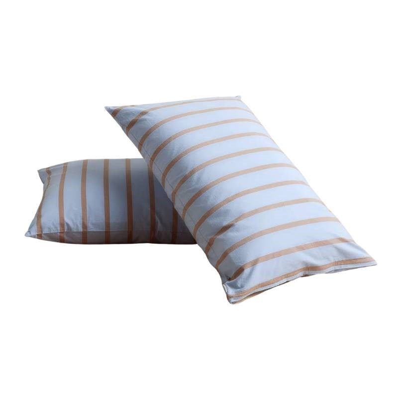 Pillowcase Pair in chambray blue