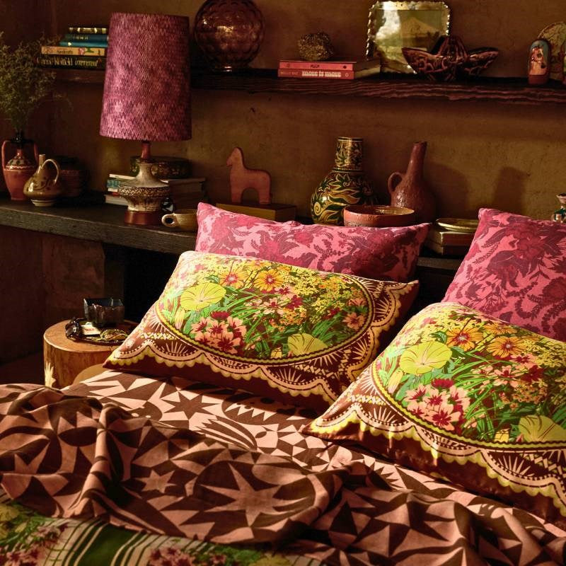Ramona Silk Pillowcase in umber