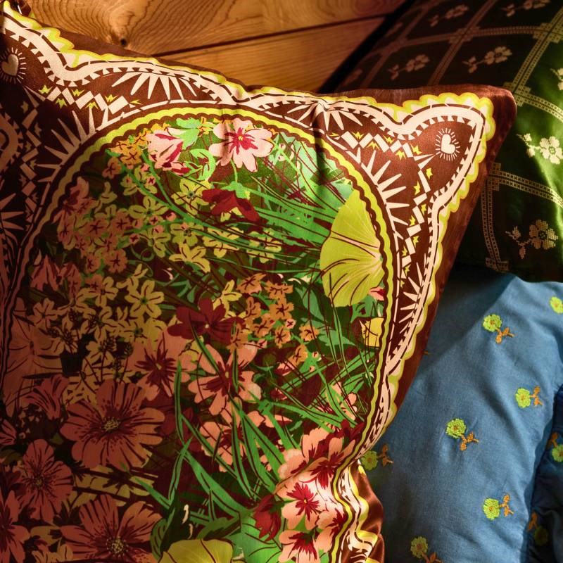 Ramona Silk Pillowcase in umber