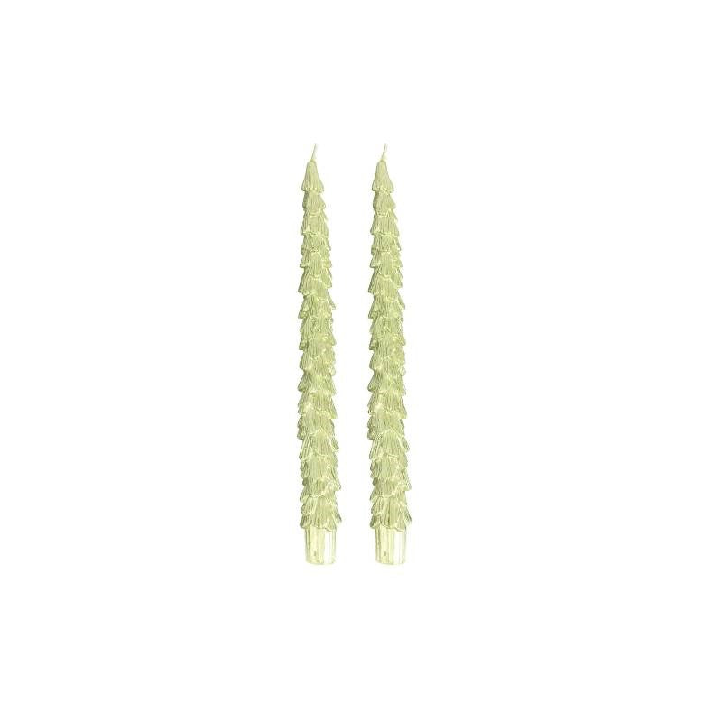 Forest Flame Candles - set of 2