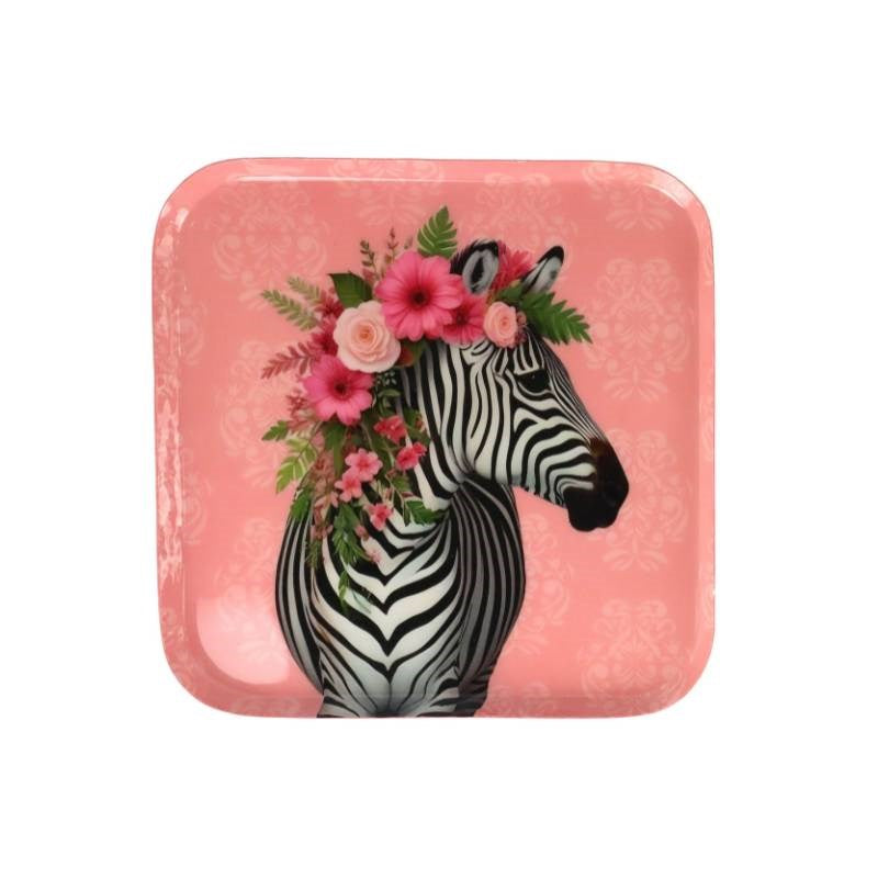 Savanna Dreams Dish, 25cm, zebra