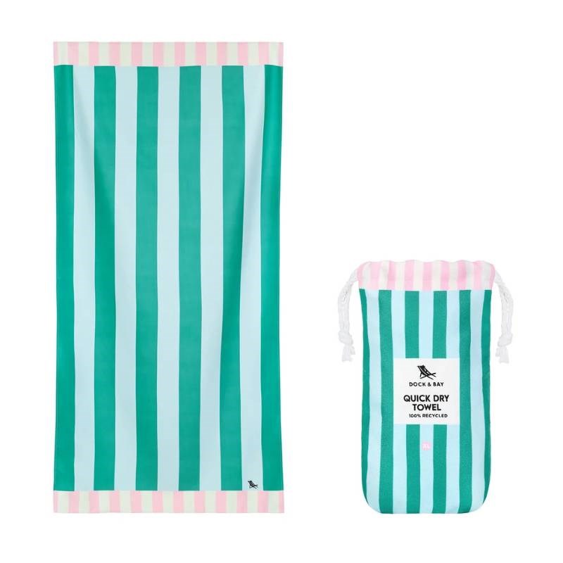 Clubhouse Collection Beach Towel in pastel pier