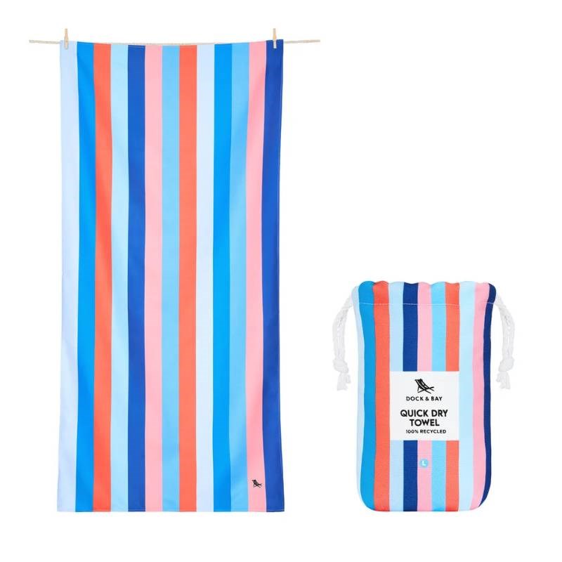 Summer Collection Beach Towel in ocean pavilion