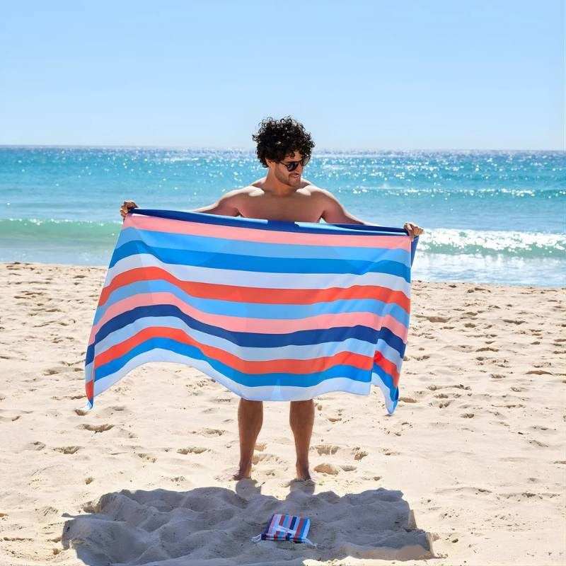 Summer Collection Beach Towel in ocean pavilion