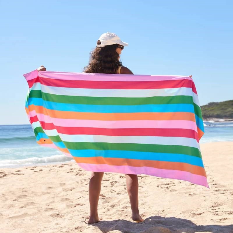 Summer Collection Beach Towel in tutti frutti