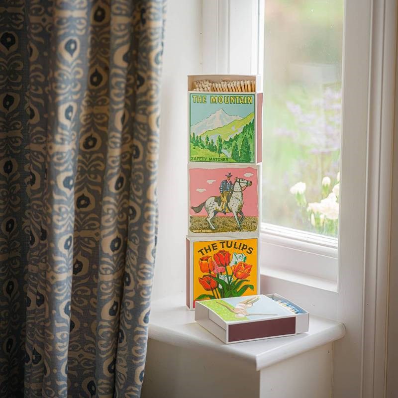 Pink Cowboy Safety Matches