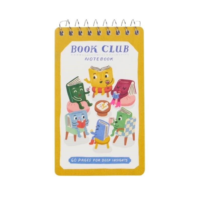BookClub 7.5x13cm Spiral Notebook