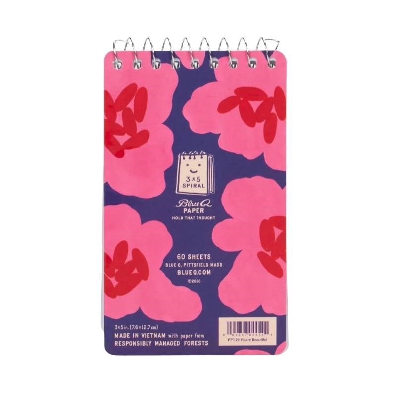 You're Beautiful 7.5x13cm Spiral Notebook