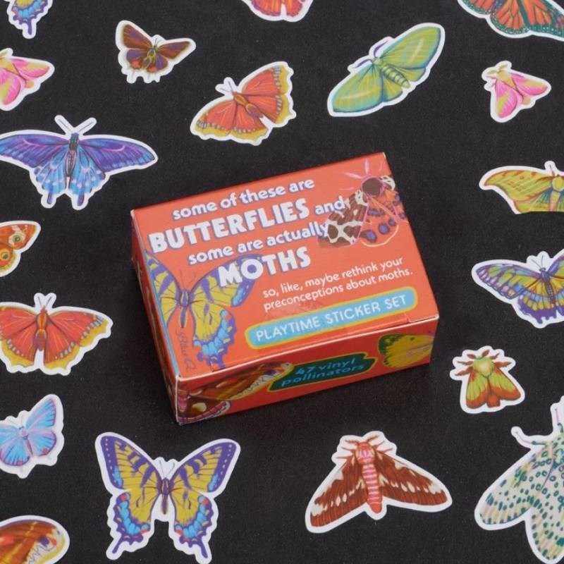 Sticker Set - Butterflies & Moths