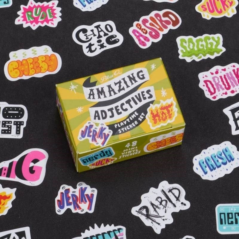 Sticker Set - Amazing Adjectives