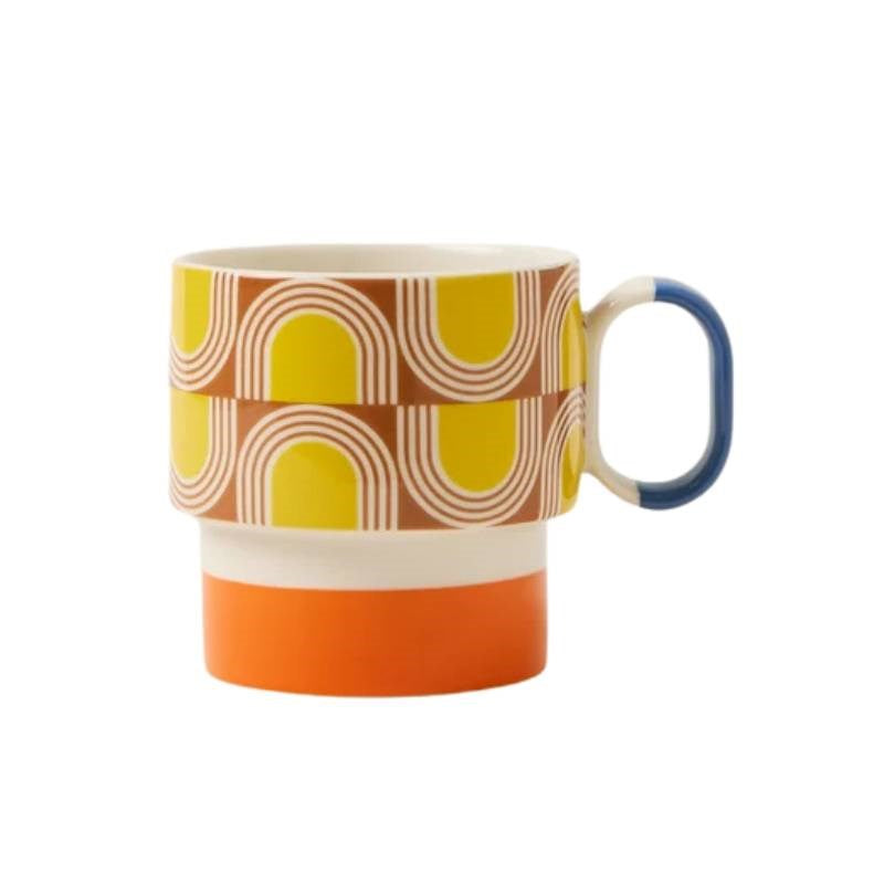 Aura Stacking Mug, 275ml, in orange