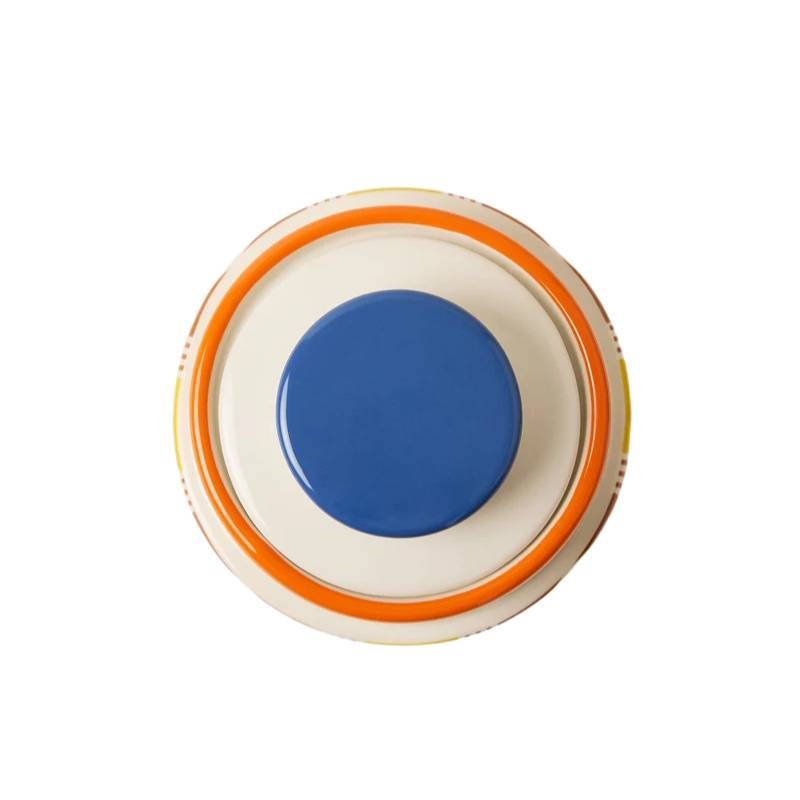 Aura Storage Jar in orange