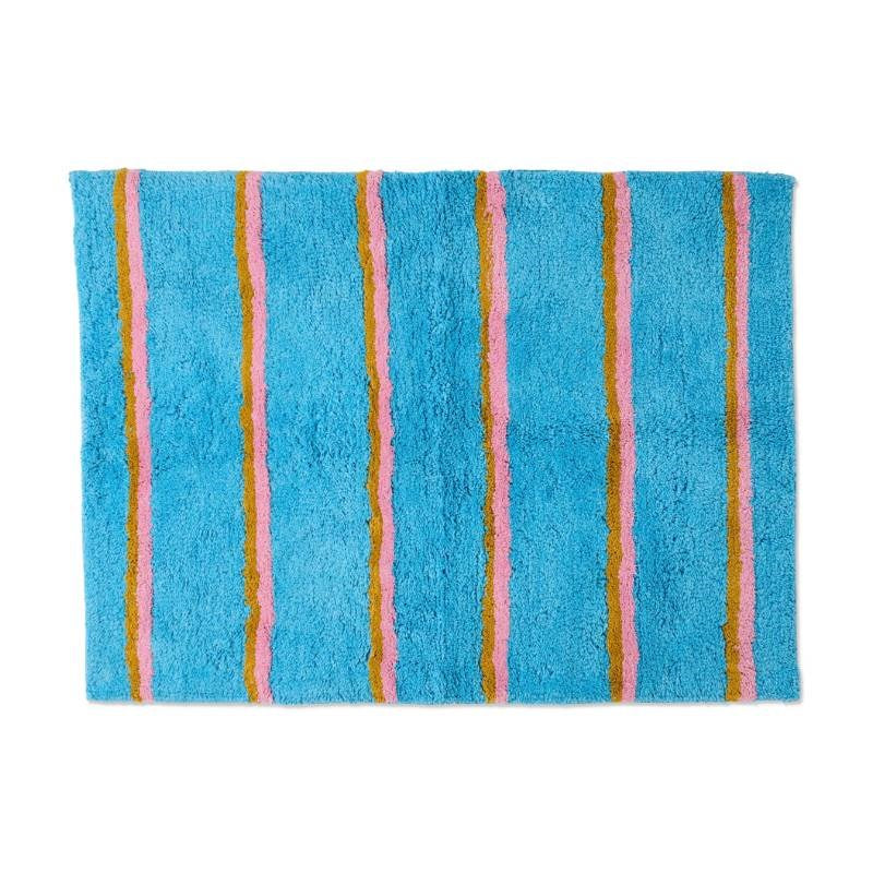 Aegean Stripe Bath Mat 55 x 80 cm