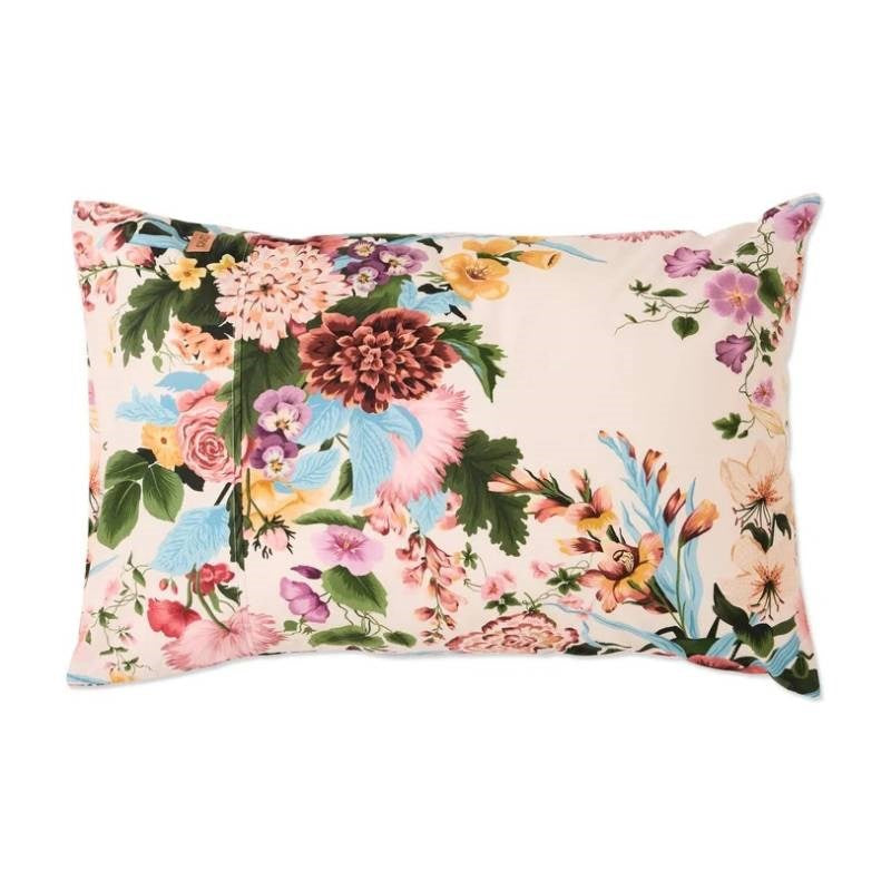 Belle Floral Organic Cotton Pillowcases 2P Std Set