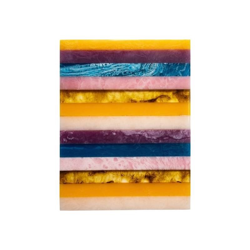 Multicolor Resin Cutting Board 26x20cm