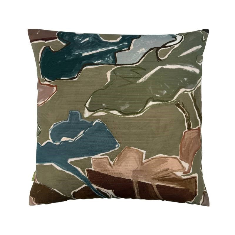 Papeete Outdoor Cushion 50cm in paua
