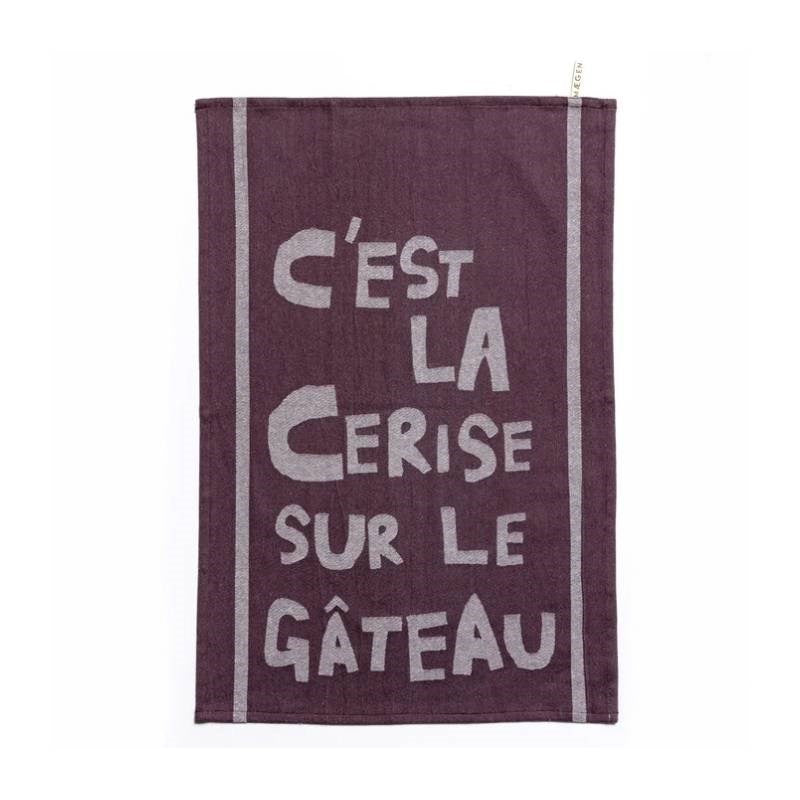 C'est la Cerise Tea Towel